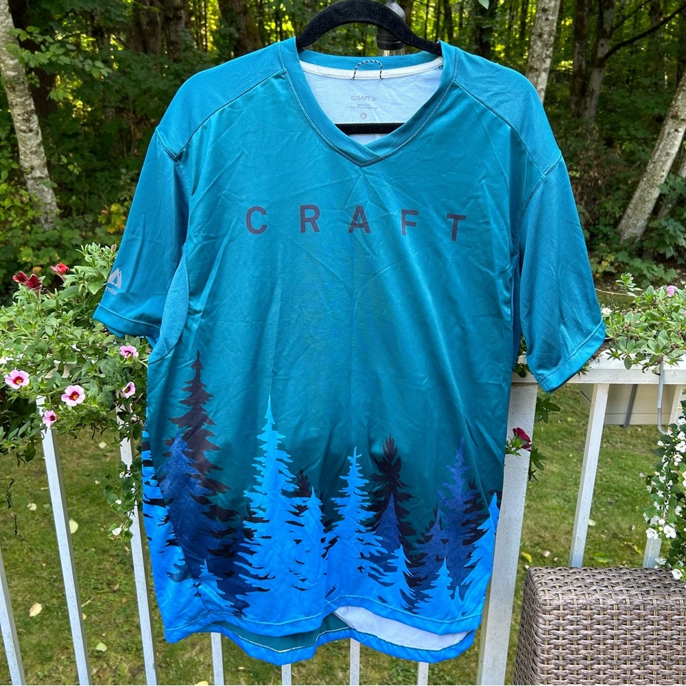 Craft Men's Wild Ride Cycling Jersey - Large